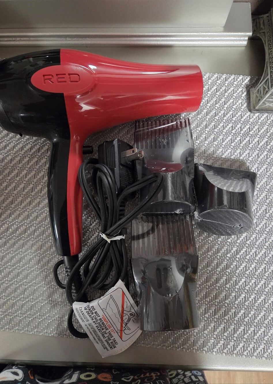 Hair dryer box